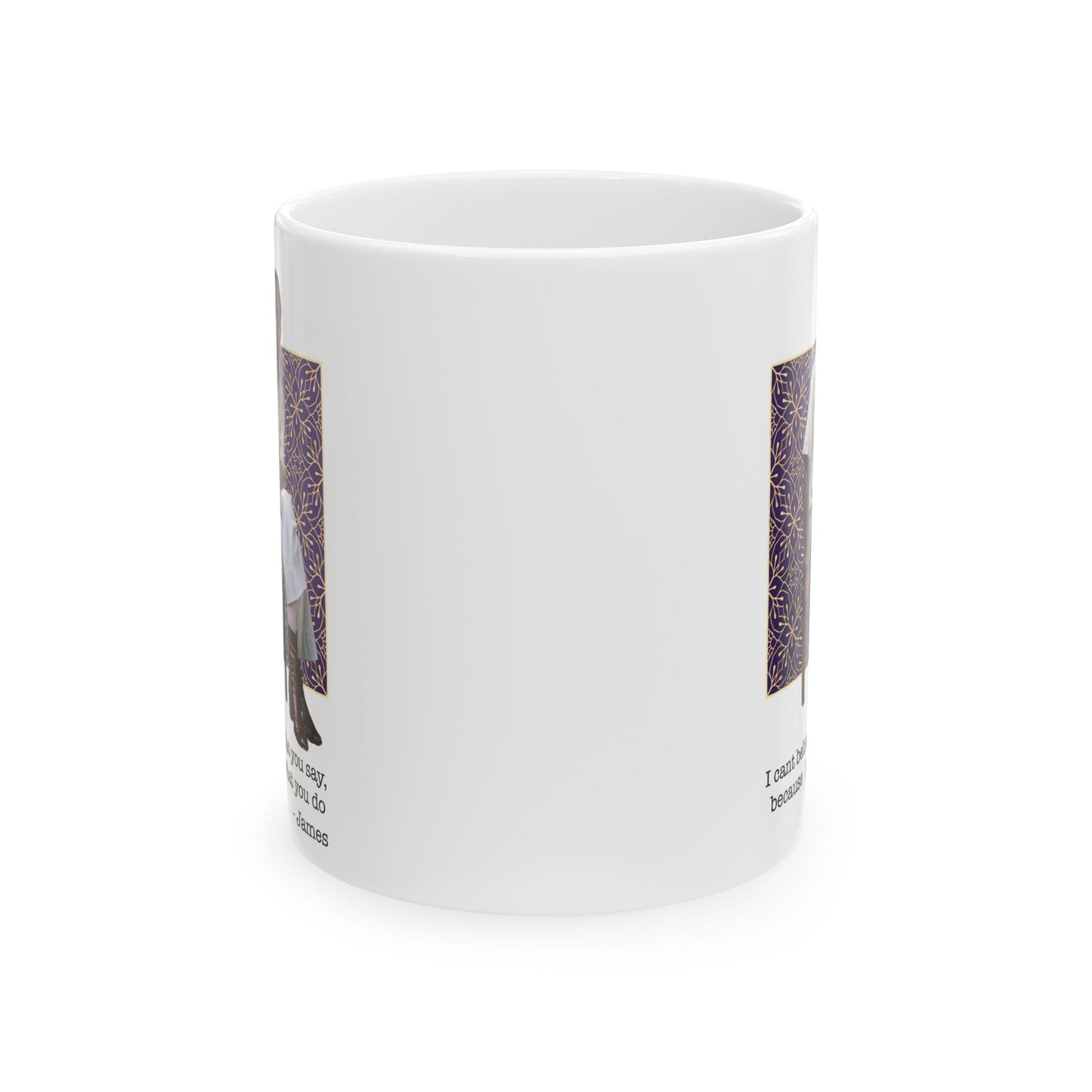 James Baldwin- Ceramic Coffee Mug
