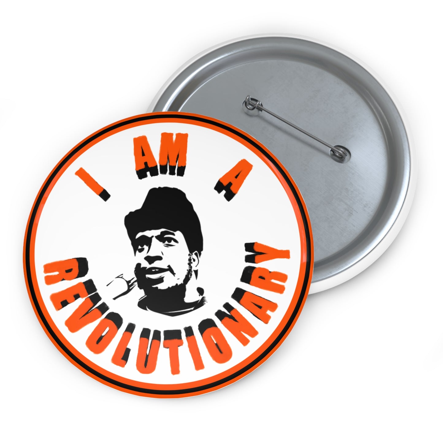 I Am A Revolutionary - Fred Hampton Button
