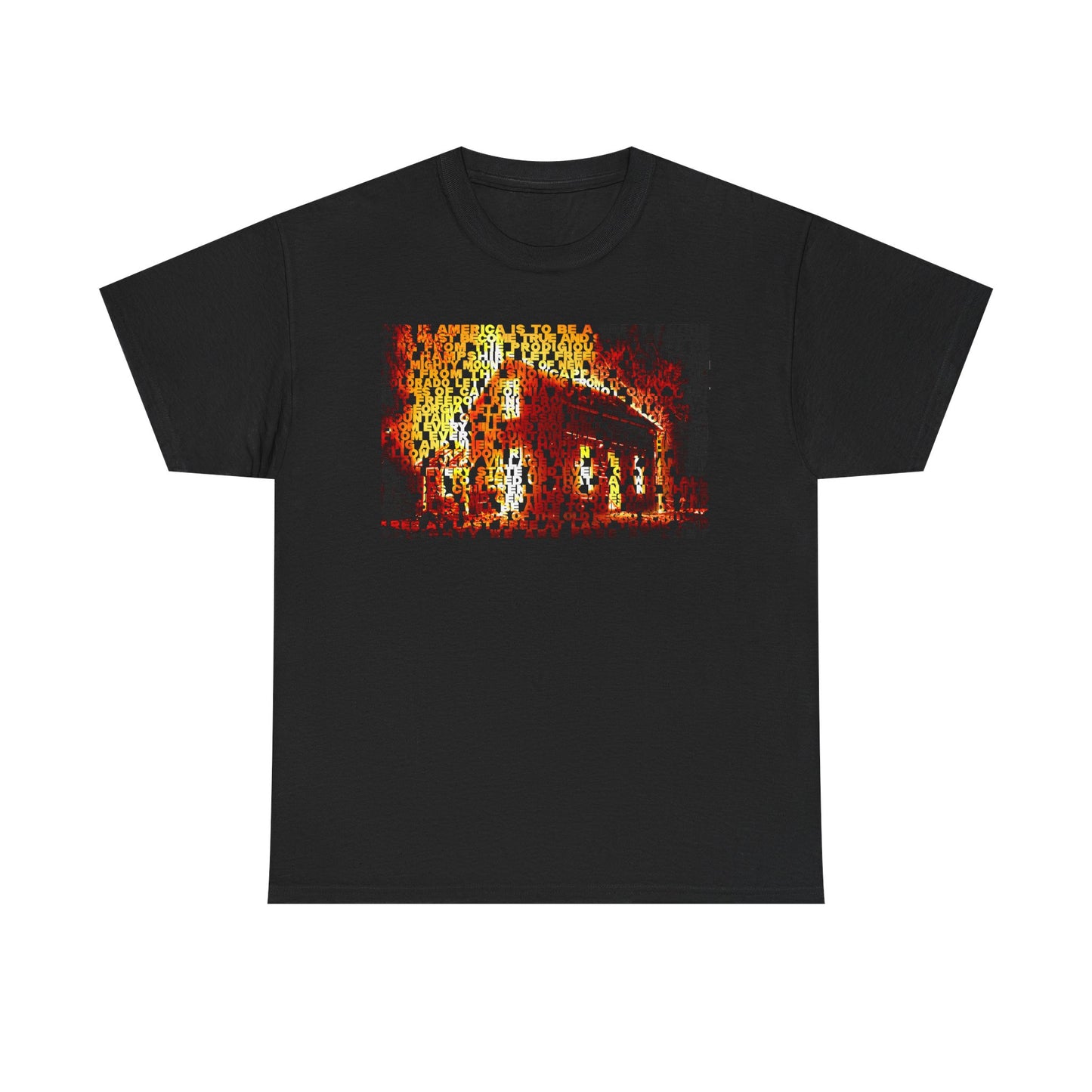 Burning House T-Shirt | MLK Speech Black History Apparel