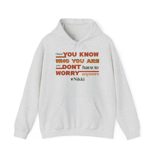 You Don't Have to Worry - Nikki Giovanni - Hoodie