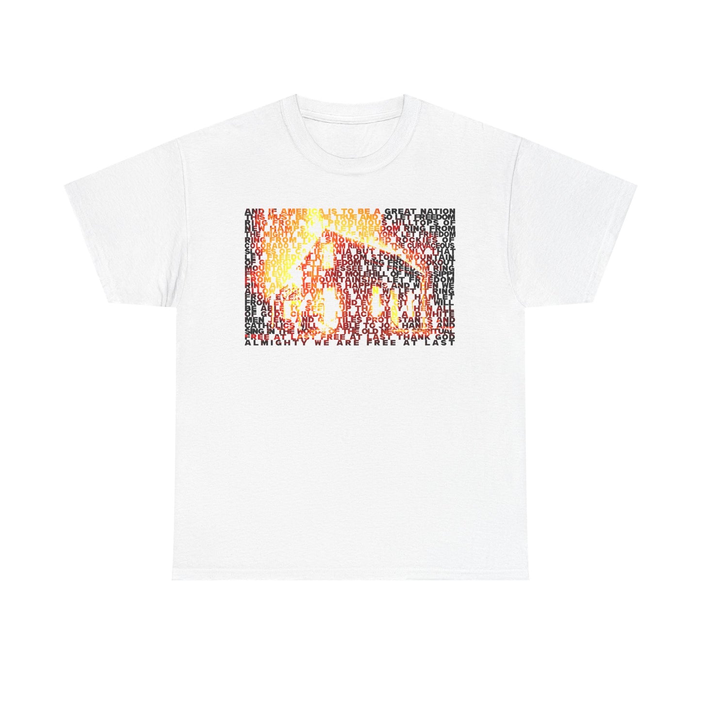 Burning House T-Shirt | MLK Speech Black History Apparel