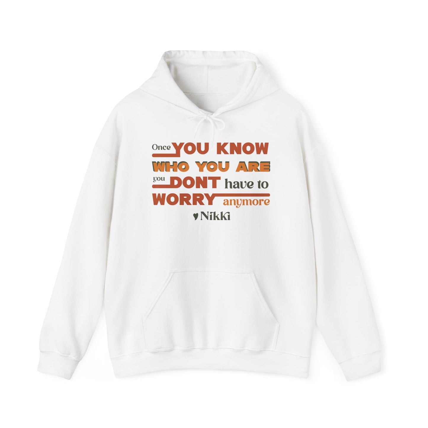 You Don't Have to Worry - Nikki Giovanni - Hoodie