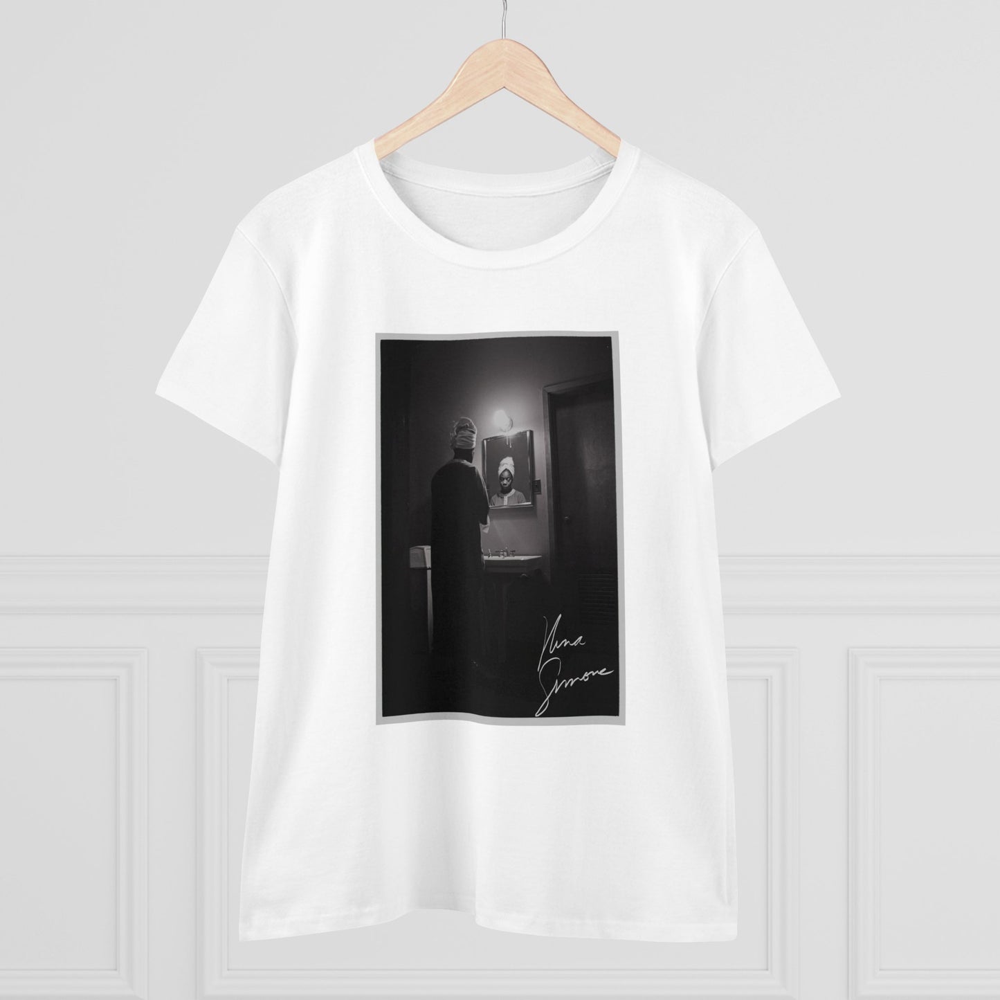Nina Simone - Signature Design - Women's Silhouette T-Shirt