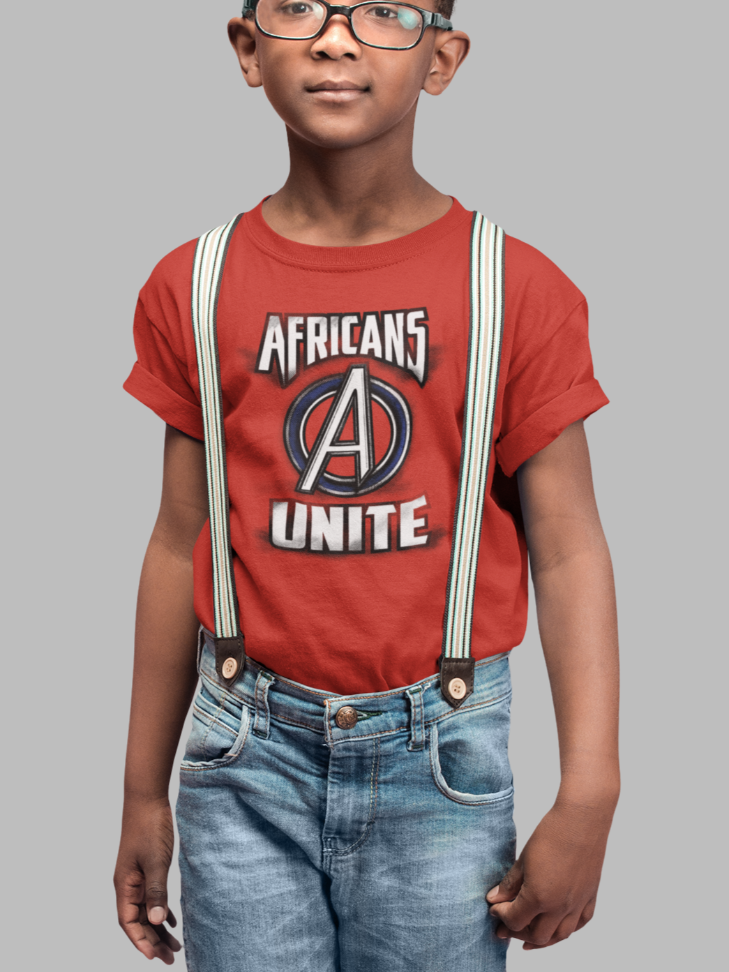 Africans Unite - Kids T-shirt