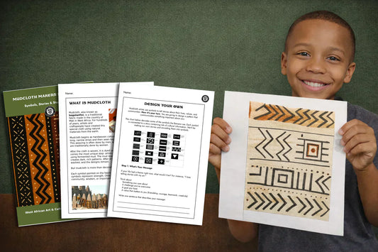 Free Mudcloth Lesson Plan for Grades 4-6