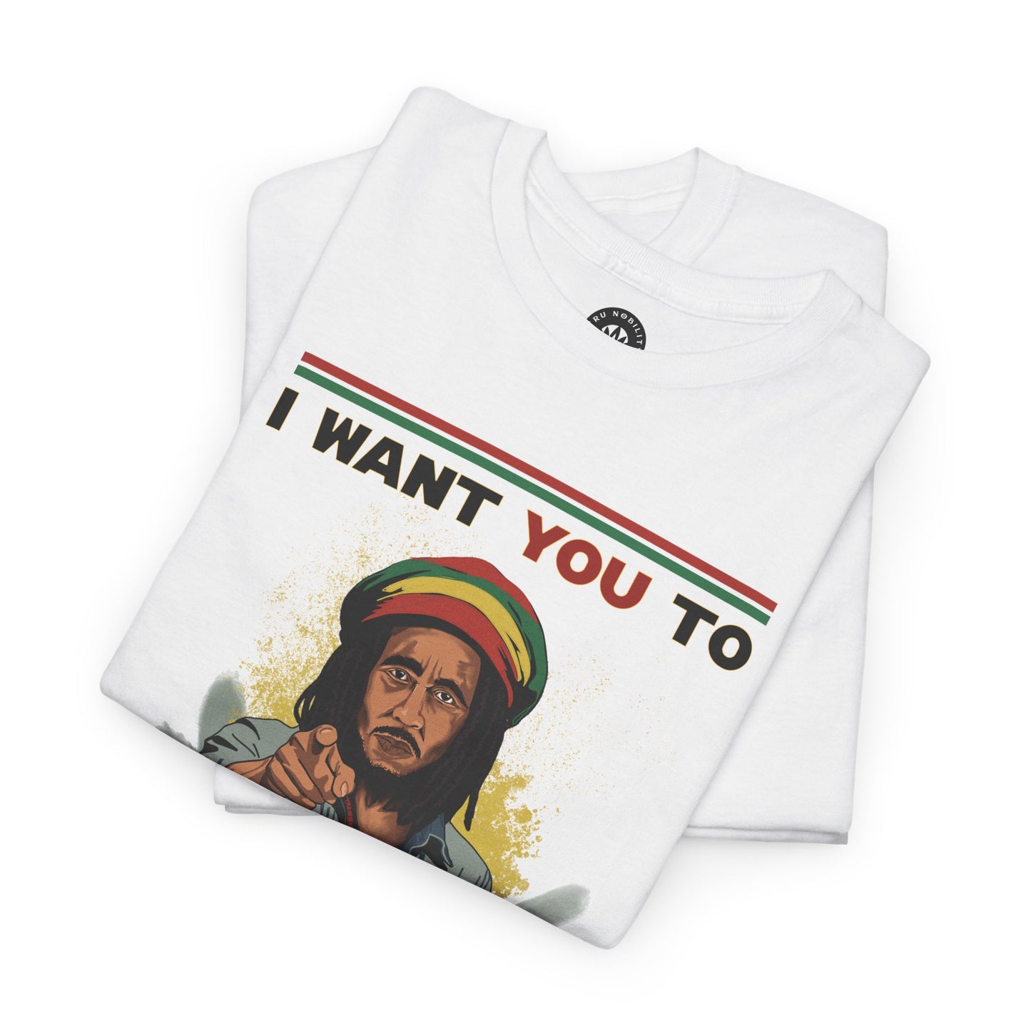 Bob Marley - Redemption Song - Vintage Style - Graphic T-Shirt