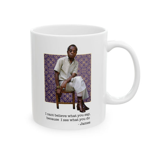 James Baldwin- Ceramic Coffee Mug