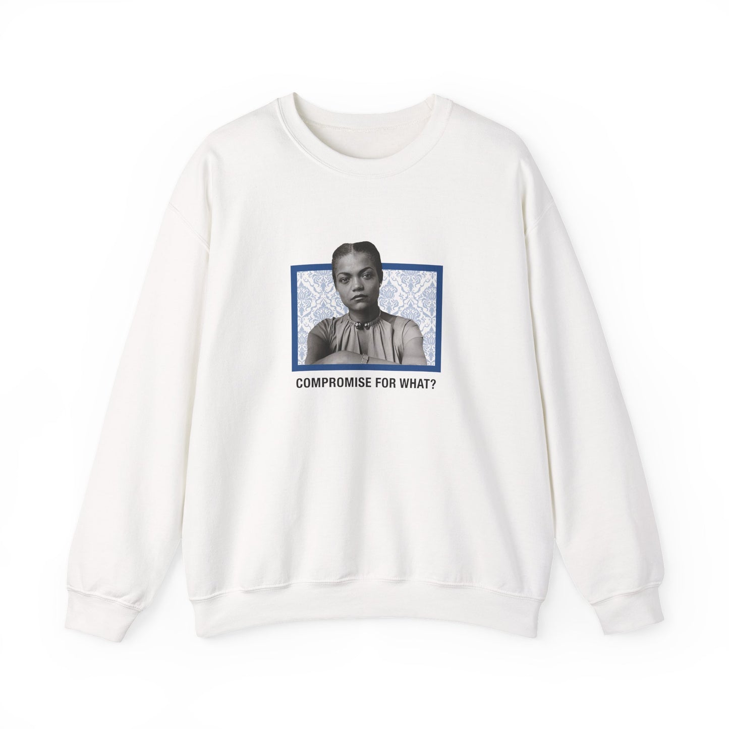 Compromise For What - Eartha Kitt -Crewneck Sweatshirt
