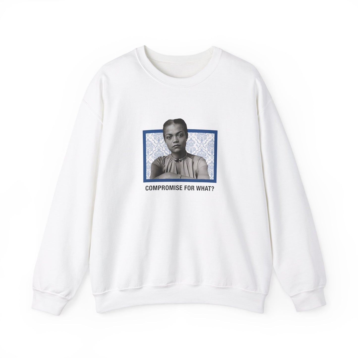 Compromise For What - Eartha Kitt -Crewneck Sweatshirt