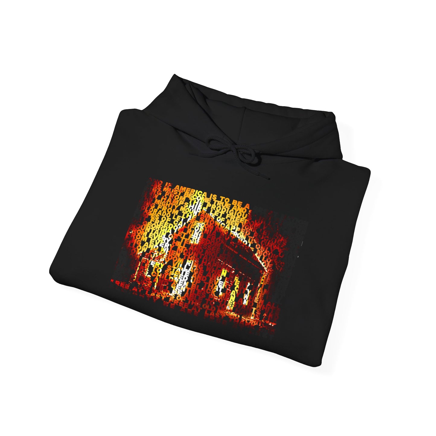 Burning House Hoodie | MLK Speech Black History Apparel