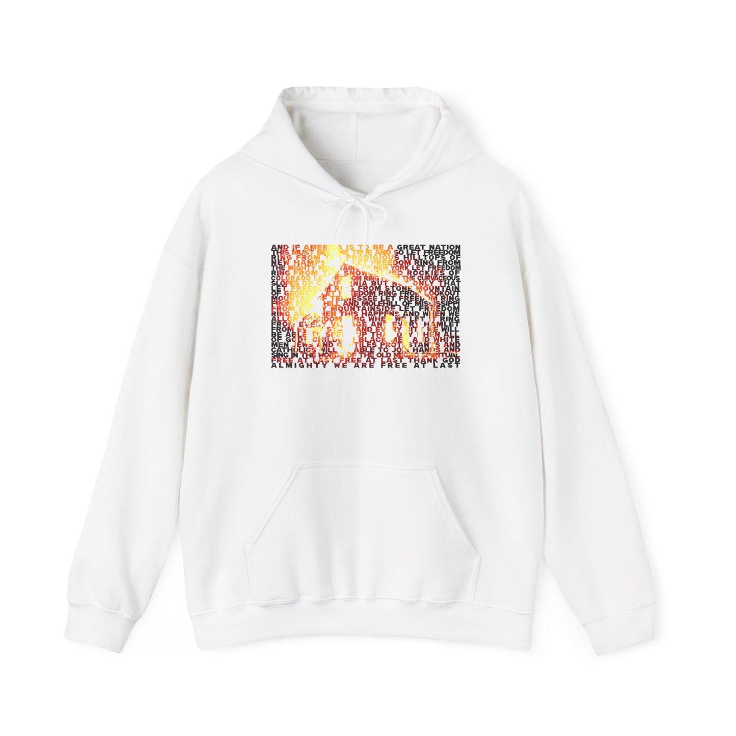 Burning House Hoodie | MLK Speech Black History Apparel