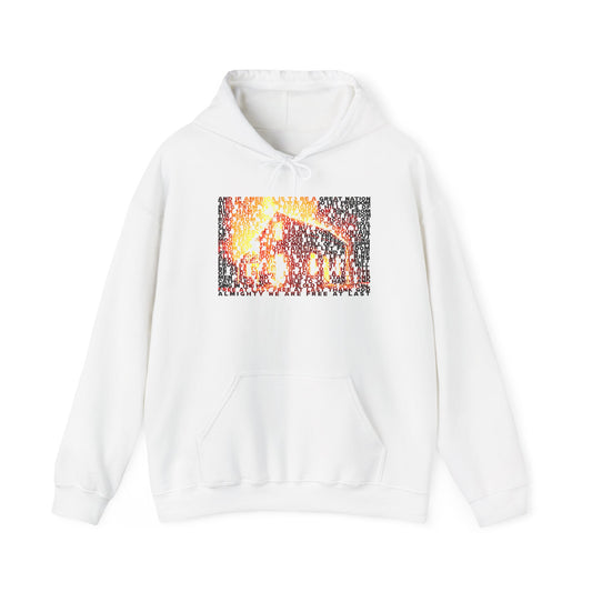 Burning House Hoodie | MLK Speech Black History Apparel