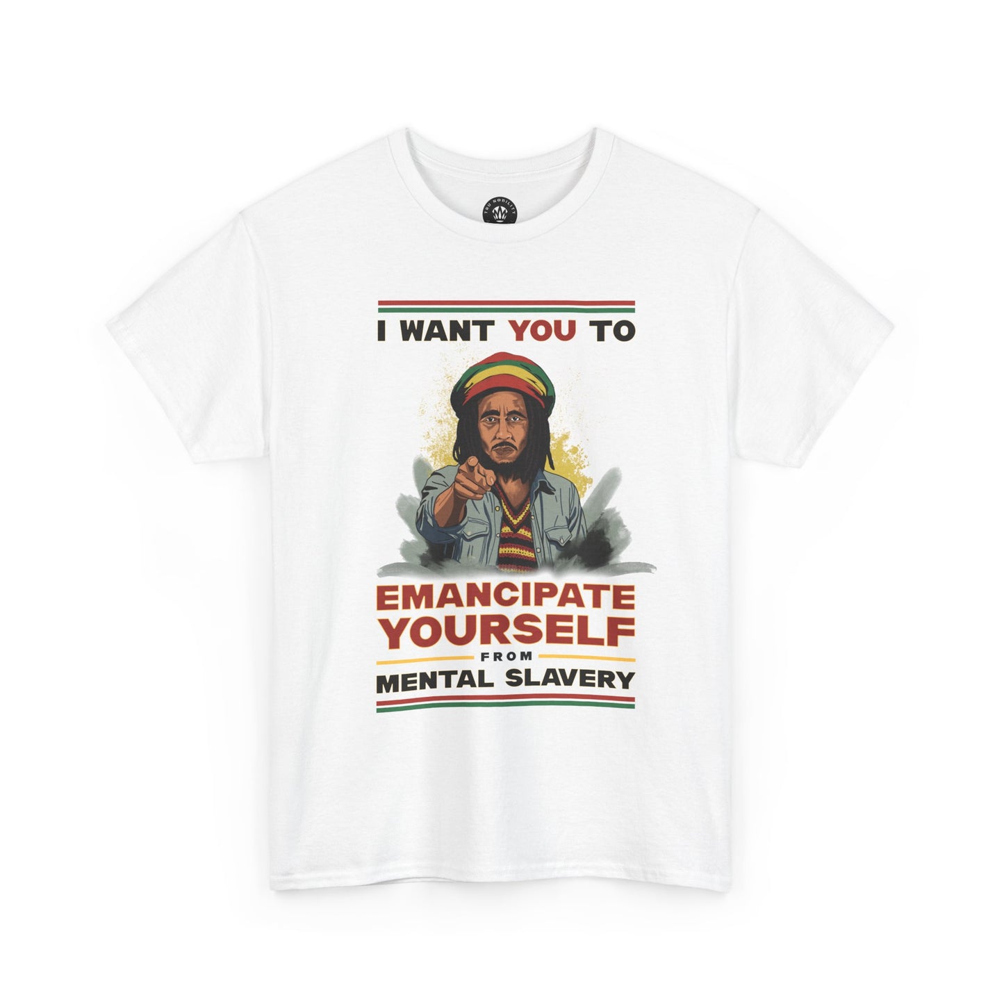 Bob Marley - Redemption Song - Vintage Style - Graphic T-Shirt