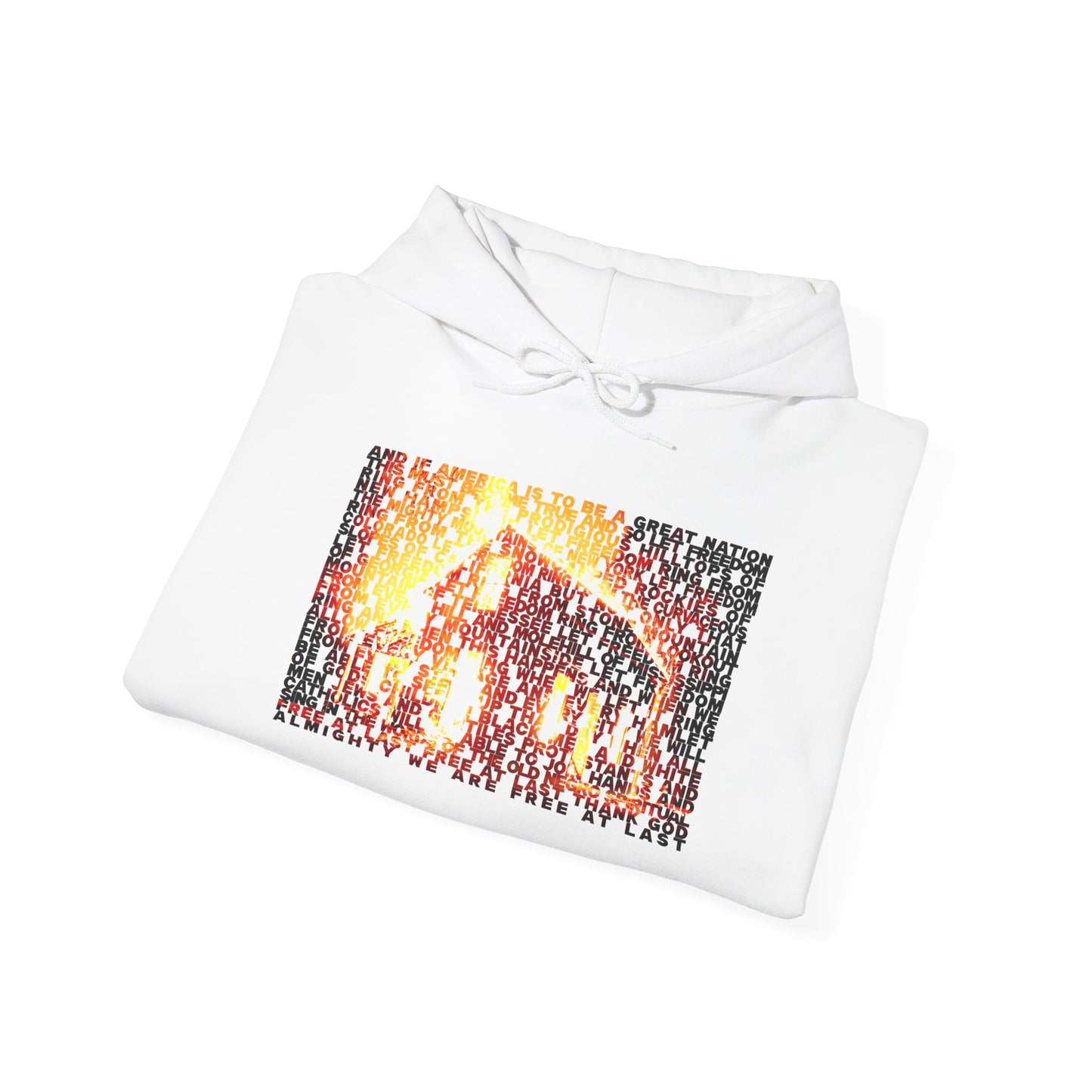 Burning House Hoodie | MLK Speech Black History Apparel