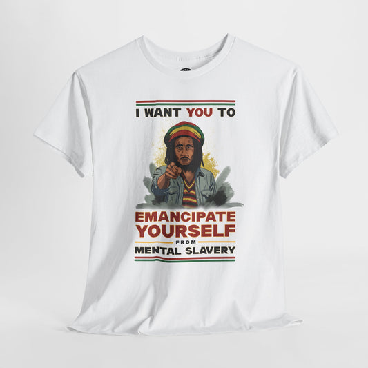 Bob Marley - Redemption Song - Vintage Style Graphic T-Shirt