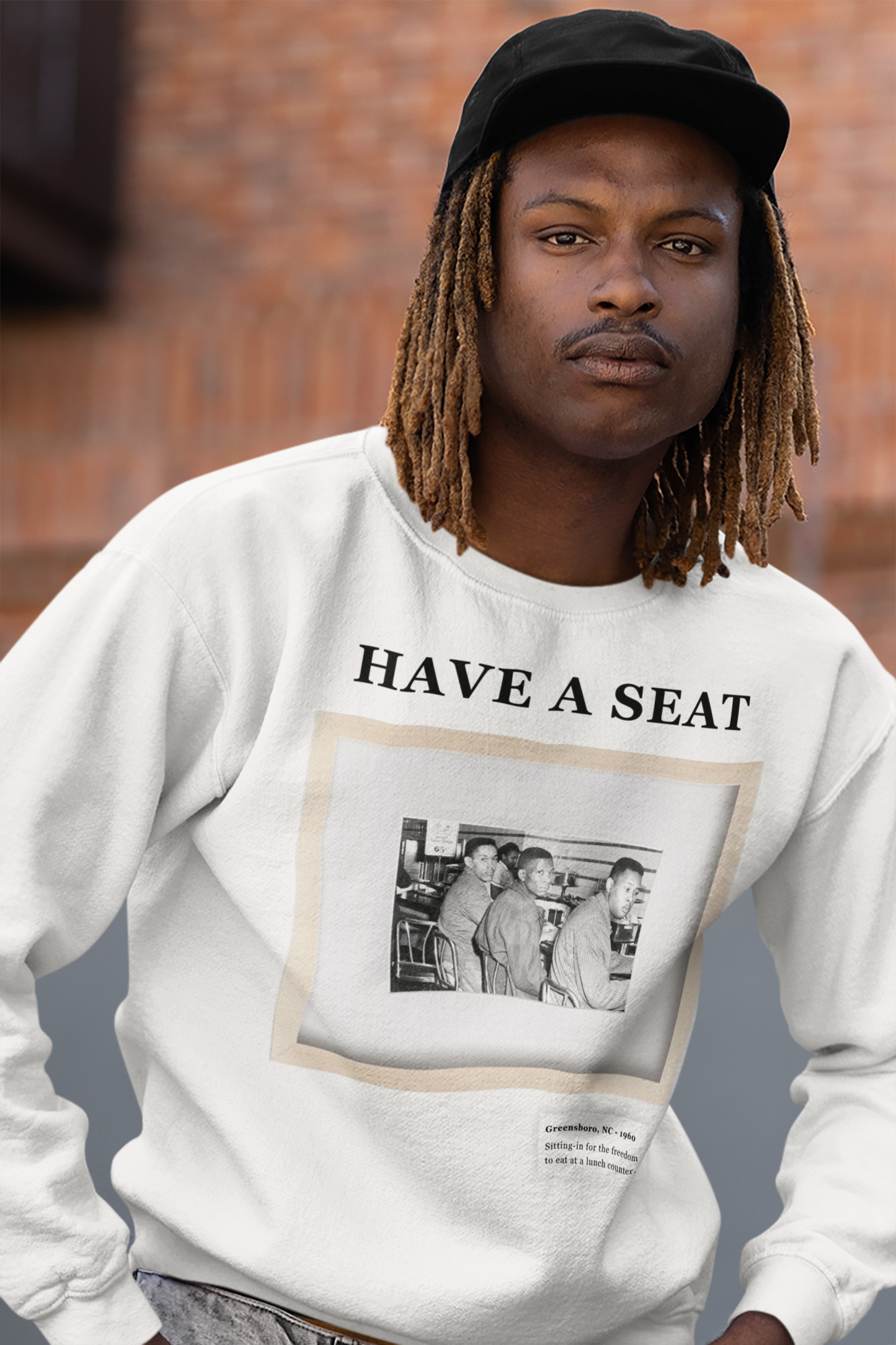 Have a Seat - Greensboro Sit-Ins Civil Rights Sweatshirt