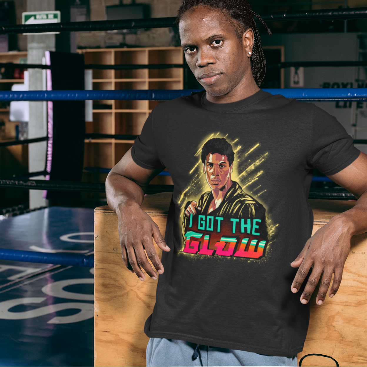 I Got The Glow - Last Dragon Inspired - Bruce Leeroy - Leroy Green - T-Shirt