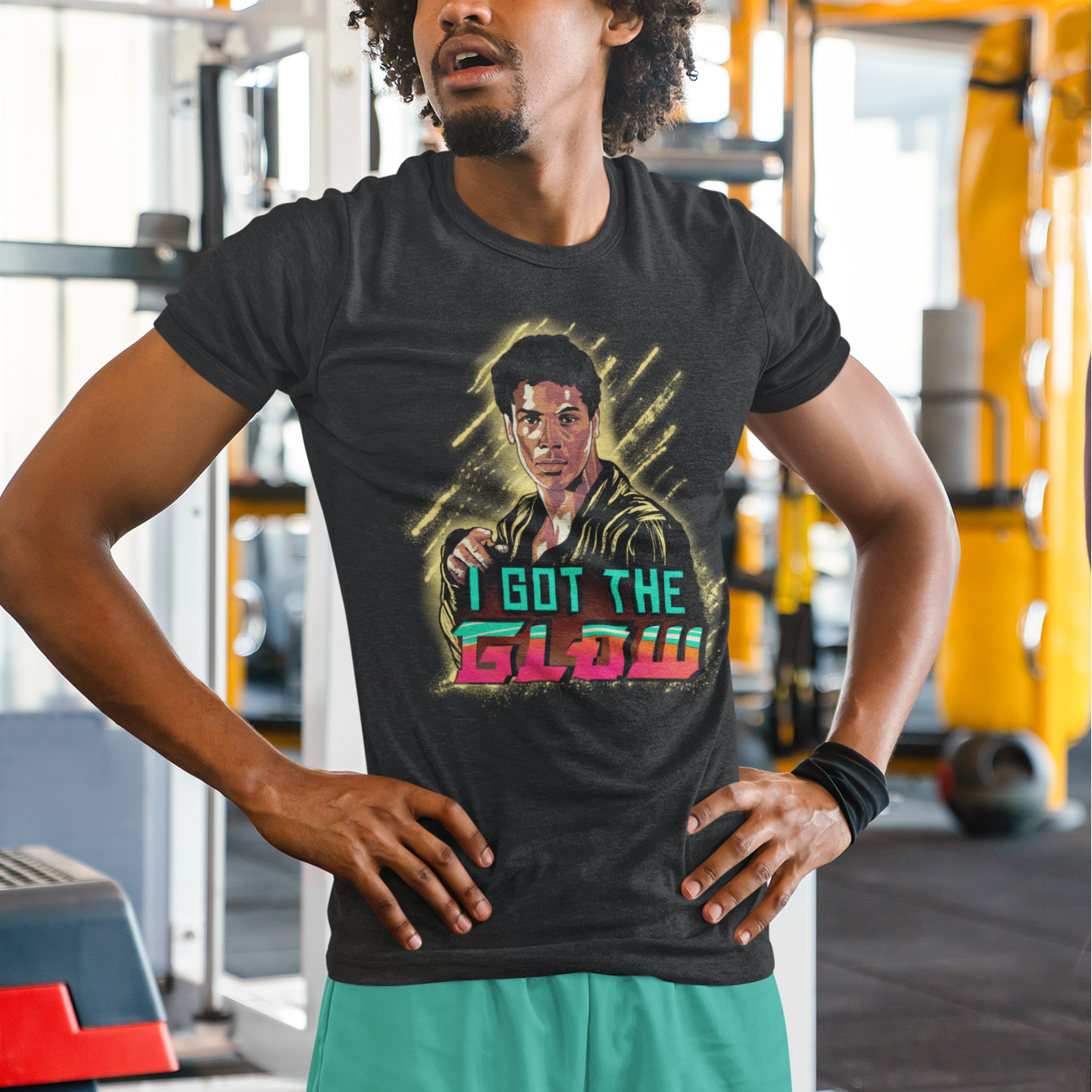 I Got The Glow - Last Dragon Inspired - Bruce Leeroy - Leroy Green - T-Shirt