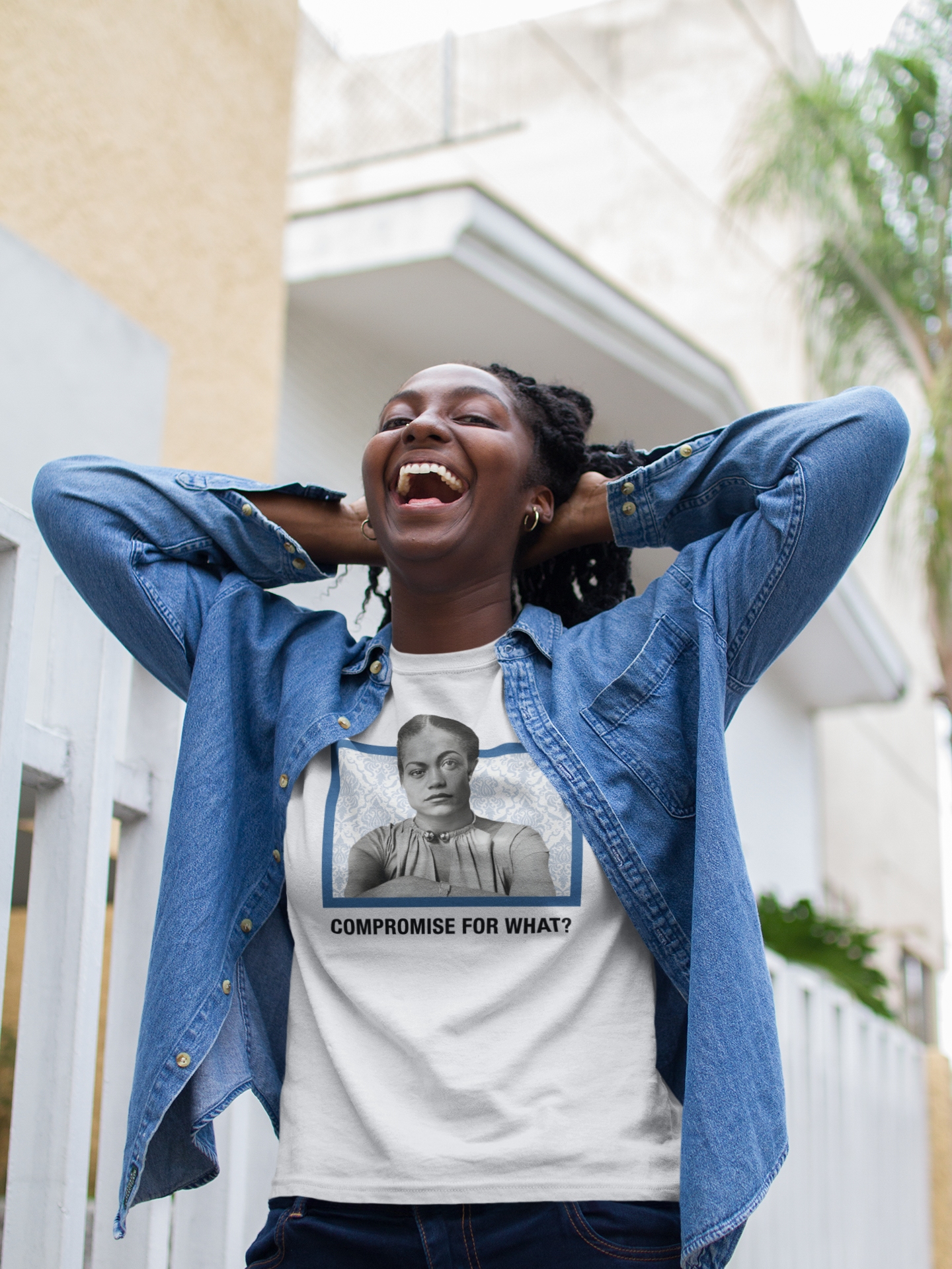 Compromise For What? - Eartha Kitt T-Shirt