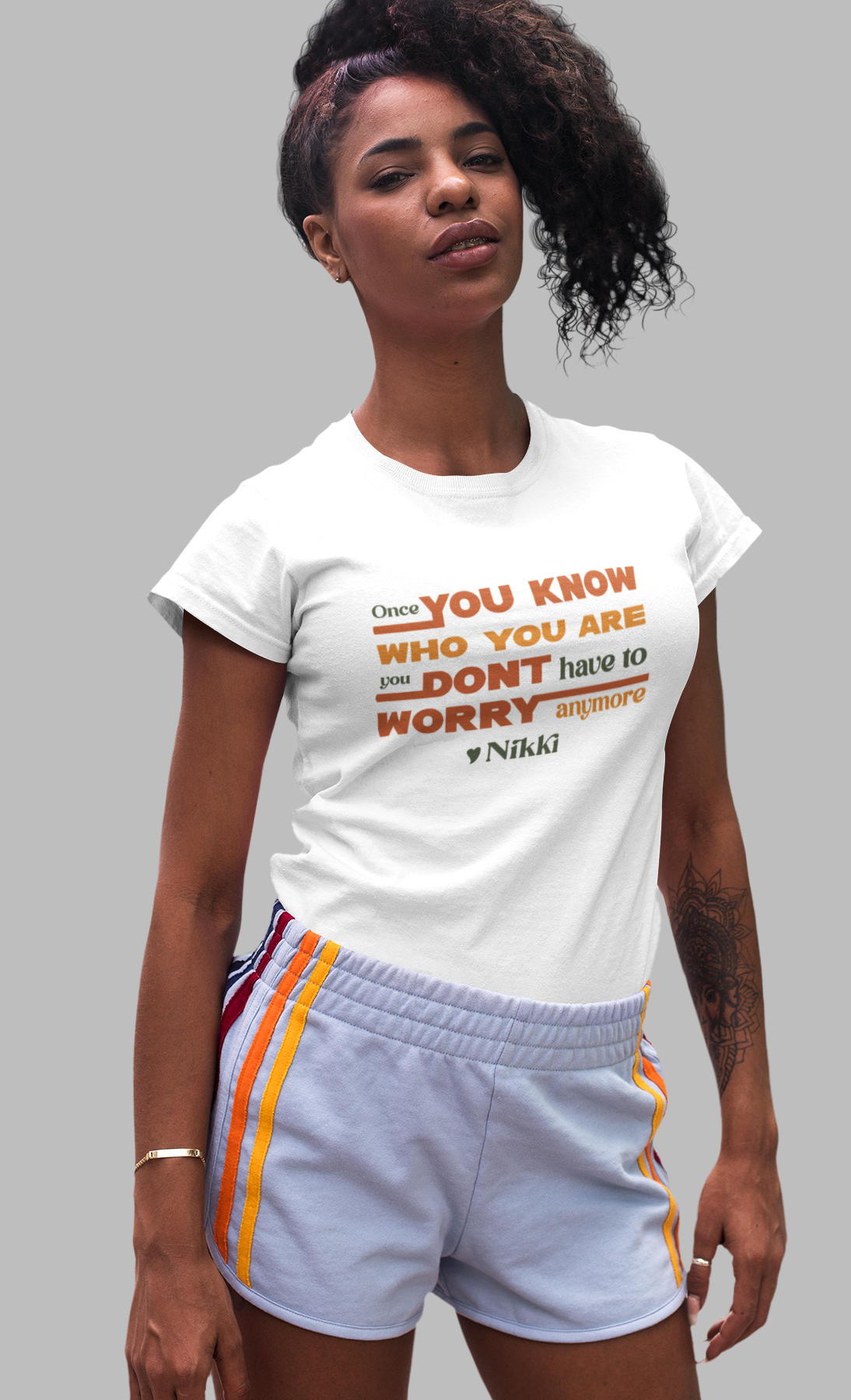 Once You Know Who You Are - Nikki Giovanni - T-Shirt